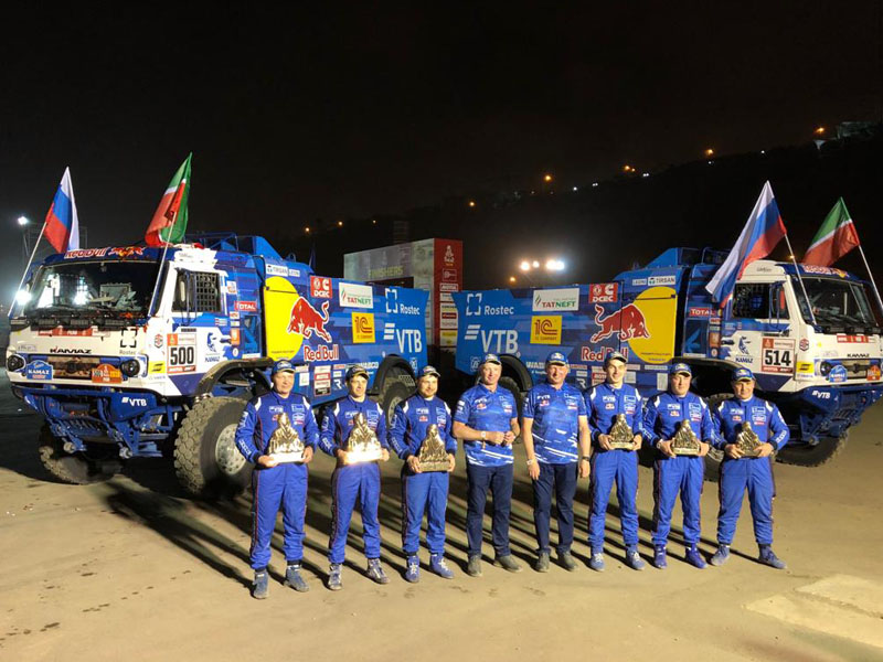 Компания ТЕХИНКОМ активно поддерживала Синюю армаду на международном ралли Дакар-2019!
