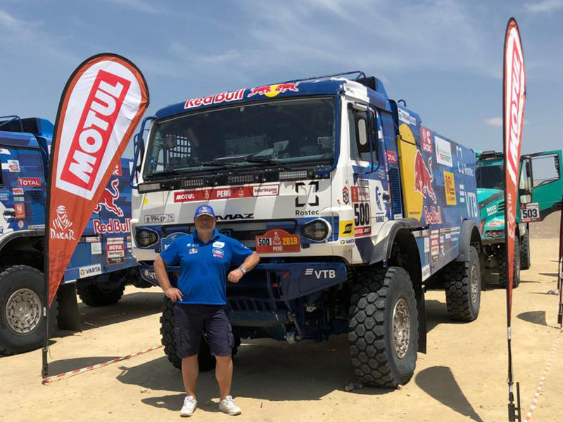 Компания ТЕХИНКОМ активно поддерживала Синюю армаду на международном ралли Дакар-2019!