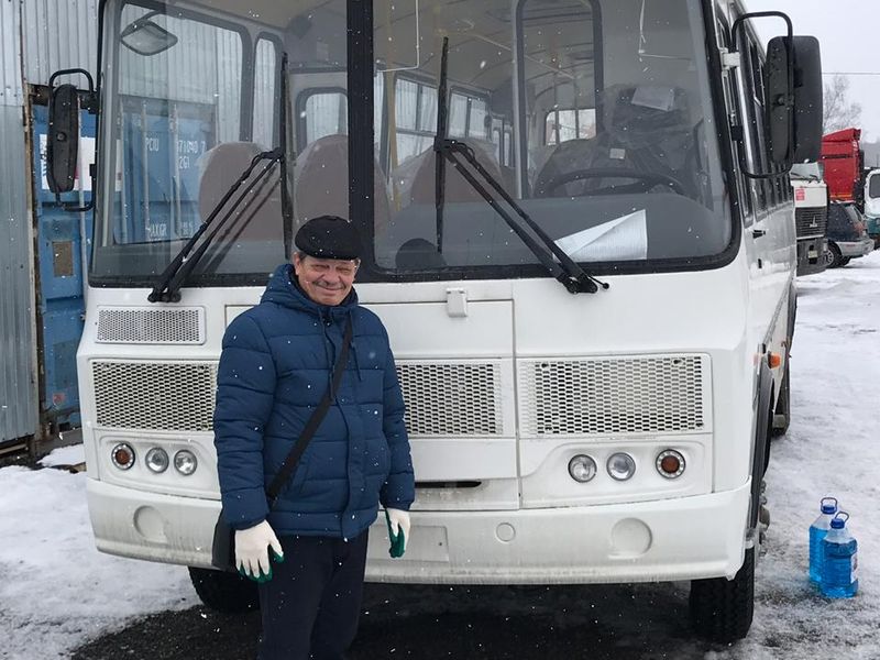 Компания ТЕХИНКОМ осуществила поставку автобуса ПАЗ 4234-05 в Московскую область
