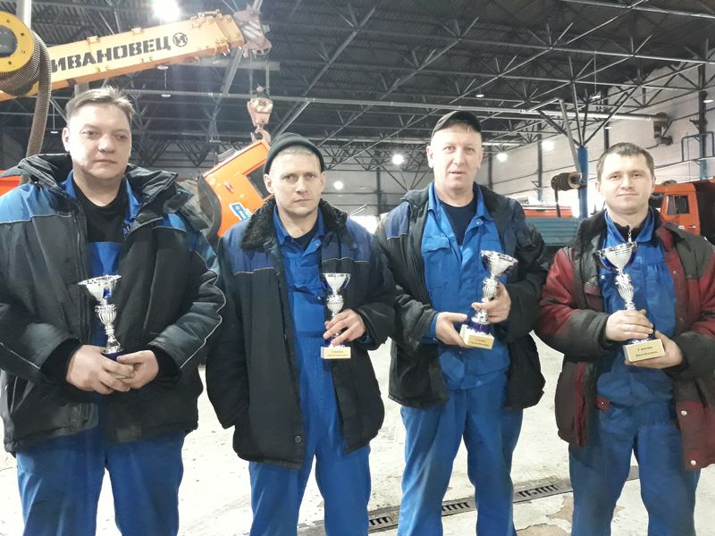 Чемпионы сервисного центра ТЕХИНКОМ