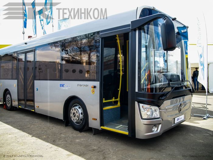 Компания ТЕХИНКОМ организовала презентацию нового семейства автобусов Vector Next