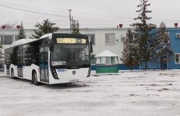 Тестирование автобуса НЕФАЗ в Костроме