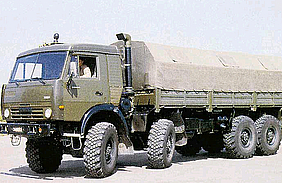 Военный КамАЗ-6350 «Мустанг» - бортовой автомобиль