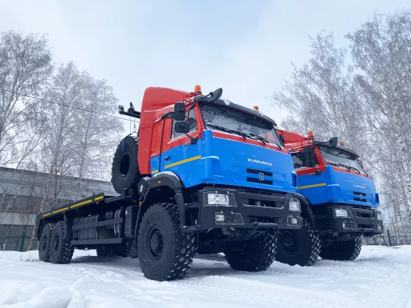 Спецтехника КАМАЗ для нефтегазодобывающей отрасли