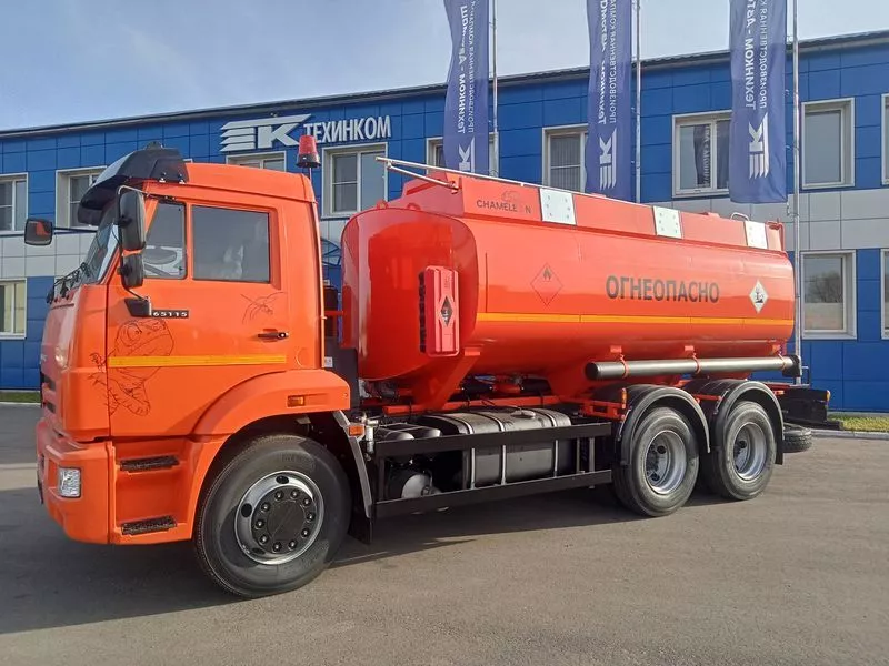 Автотопливозаправщик CHAMELEON-15-3 на шасси КАМАЗ 65115