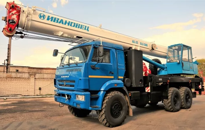 Автокран Ивановец КС-25 CNG уже в ТЕХИНКОМ