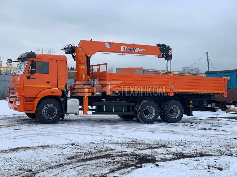Кран-манипулятор Hangil HGC 987 на базе КАМАЗ-43118