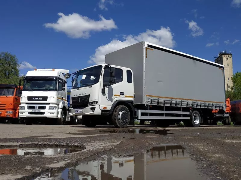 Бортовой автомобиль КАМАЗ КОМПАС 12