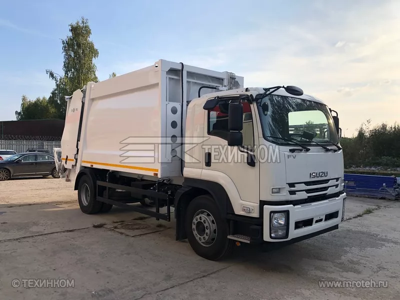 Мусоровоз МКЗ-50-15 на шасси ISUZU
