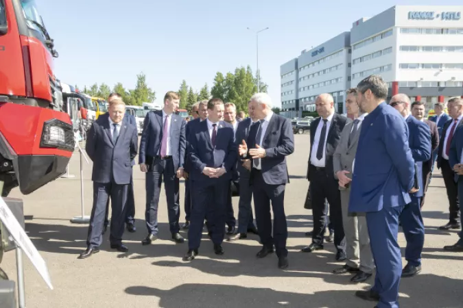 Премьер-министр Белоруссии посетил «КАМАЗ»