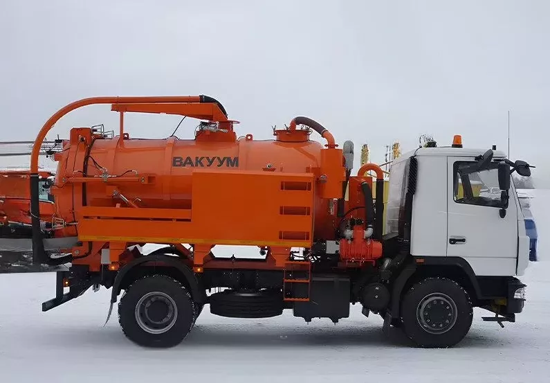 Машина илососная АВИ-8-1,5 на шасси МАЗ-534025
