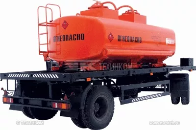 Бензовоз прицеп-цистерна ПЦ 8638-012