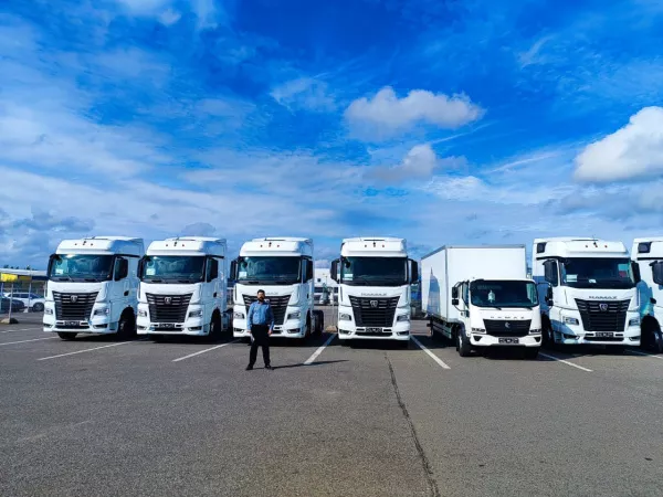 15 КАМАЗов в лизинг для Ленинградской области