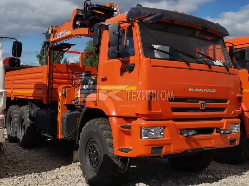 Кран-манипулятор Hangil HGC 756 на базе КАМАЗ-43118