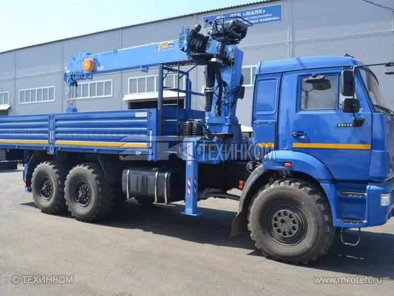 Кран-манипулятор Dong Yang SS2037 на базе КАМАЗ-43118