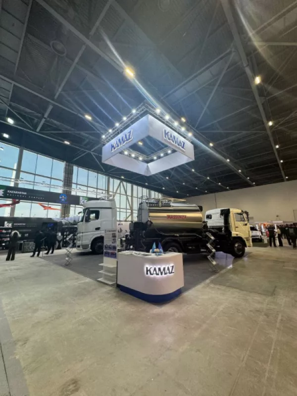 «КАМАЗ» на выставке в Казахстане