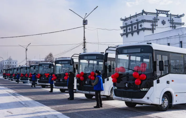 Автобусы КАМАЗ Вега для Тувы