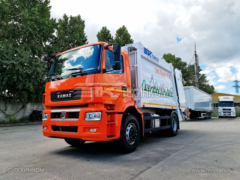 Мусоровоз МКЗ-50-15 на шасси КАМАЗ-5325