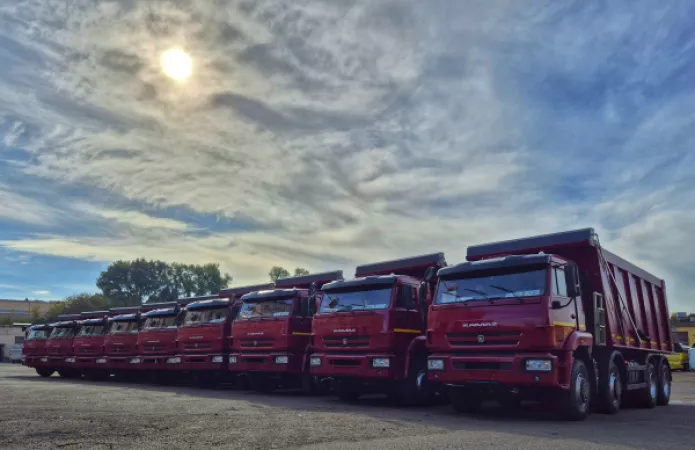 В Белоруссии растёт спрос на рестайлинговые самосвалы КАМАЗ 