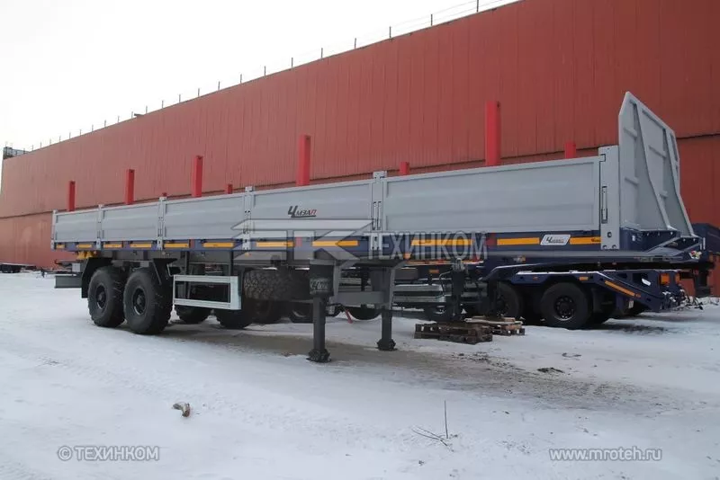 Бортовой полуприцеп ЧМЗАП-9906-038-БАК01
