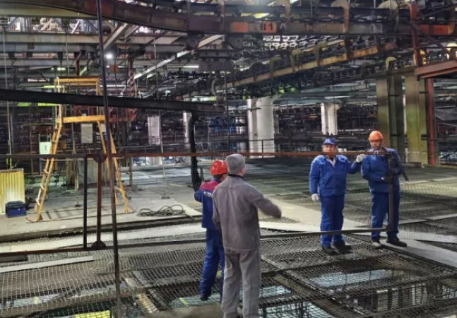 На «КАМАЗе» провели плановый ремонт оборудования