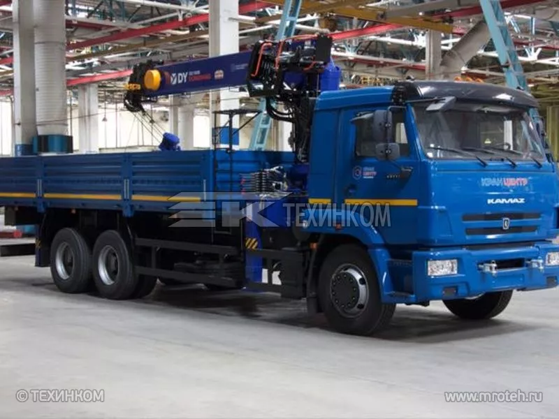 Кран-манипулятор Dong Yang SS1414 на базе КАМАЗ-65117