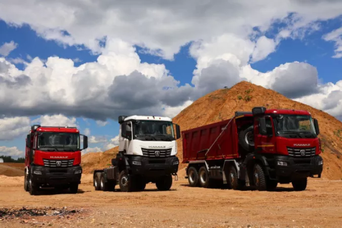 В Московской области протестировали КАМАЗы поколения К5