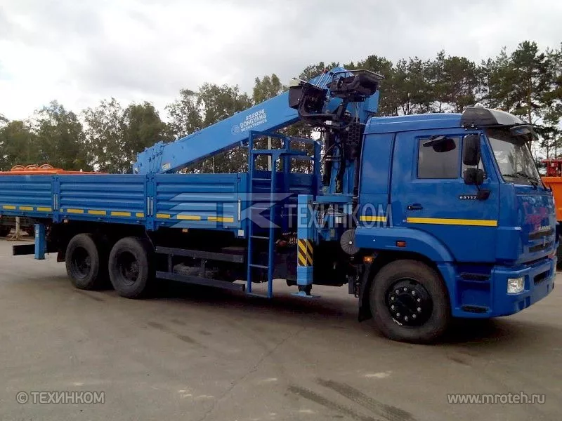 Кран-манипулятор Dong Yang SS2036  на базе КАМАЗ-65117
