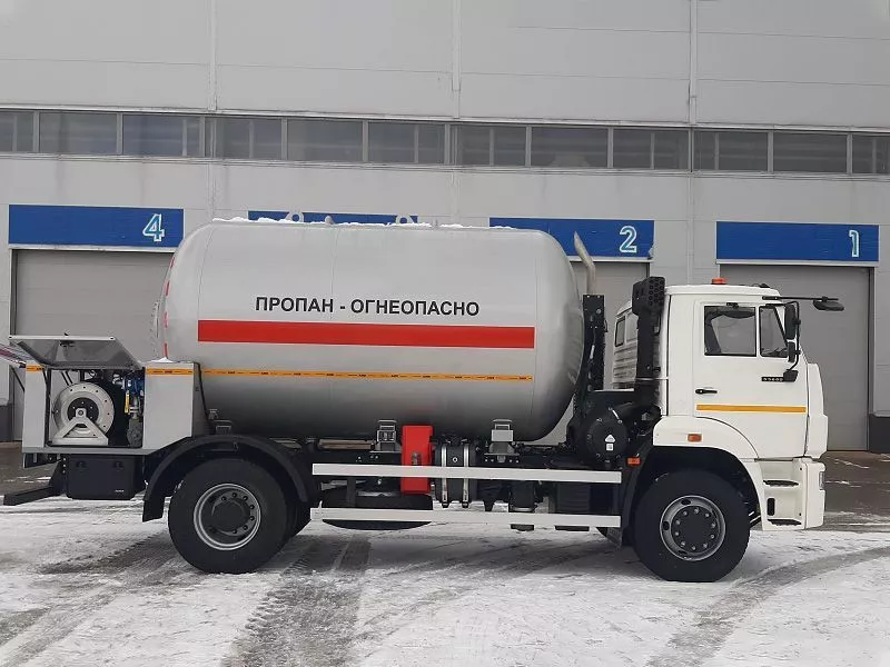 Автоцистерна для СУГ 13м3 на базе КАМАЗ-53605