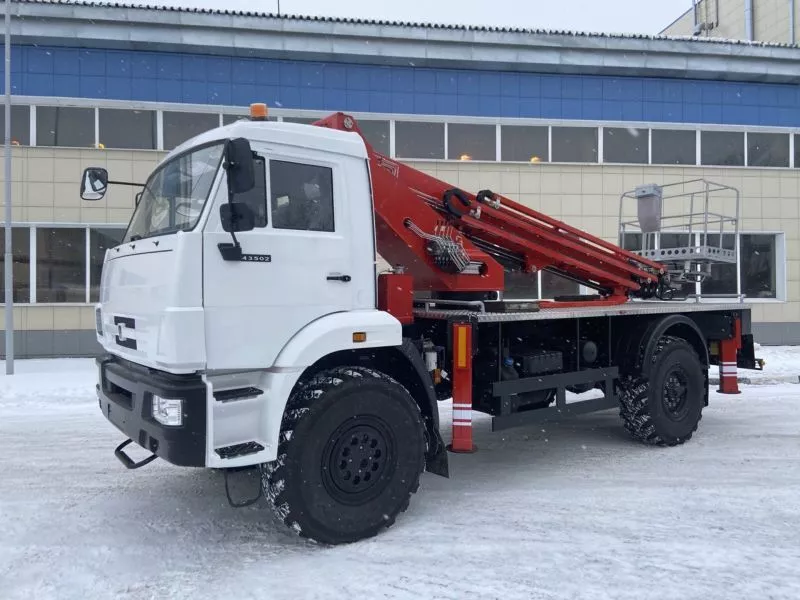 Автогидроподъемник Red Machine/22 на шасси КАМАЗ-43253