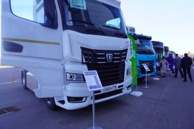 «КАМАЗ» показал технику нового поколения на съезде «Вода России»