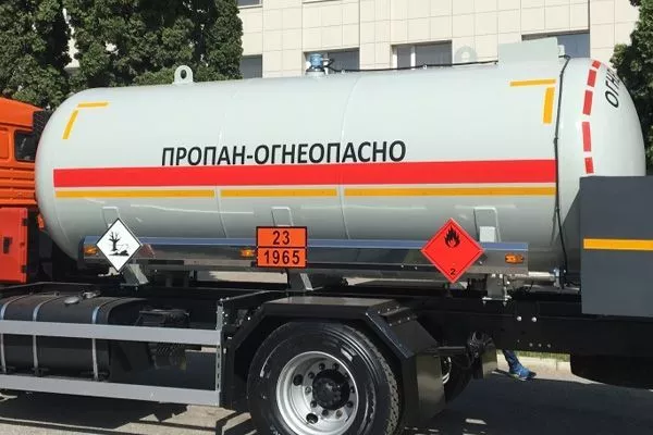Автоцистерна для СУГ 12м3 на базе КАМАЗ-43253