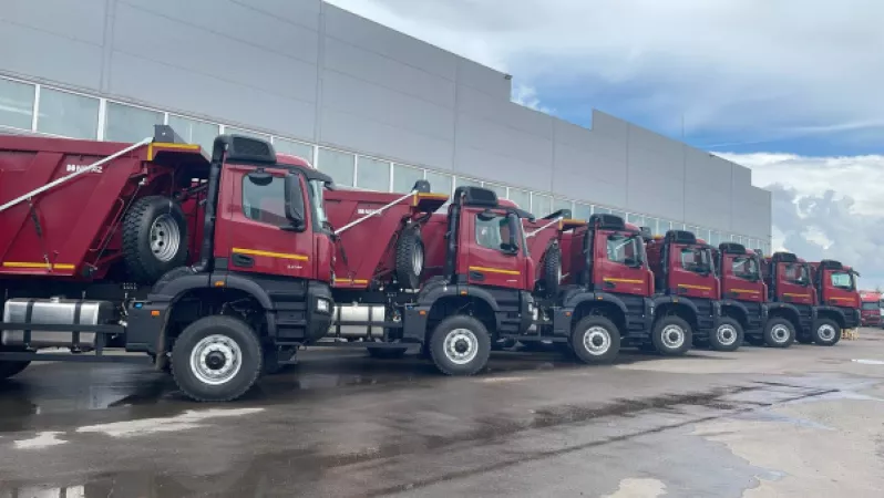 «КАМАЗ» обеспечит спецтехникой строительство высокоскоростной магистрали-1 Москва – Санкт-Петербург