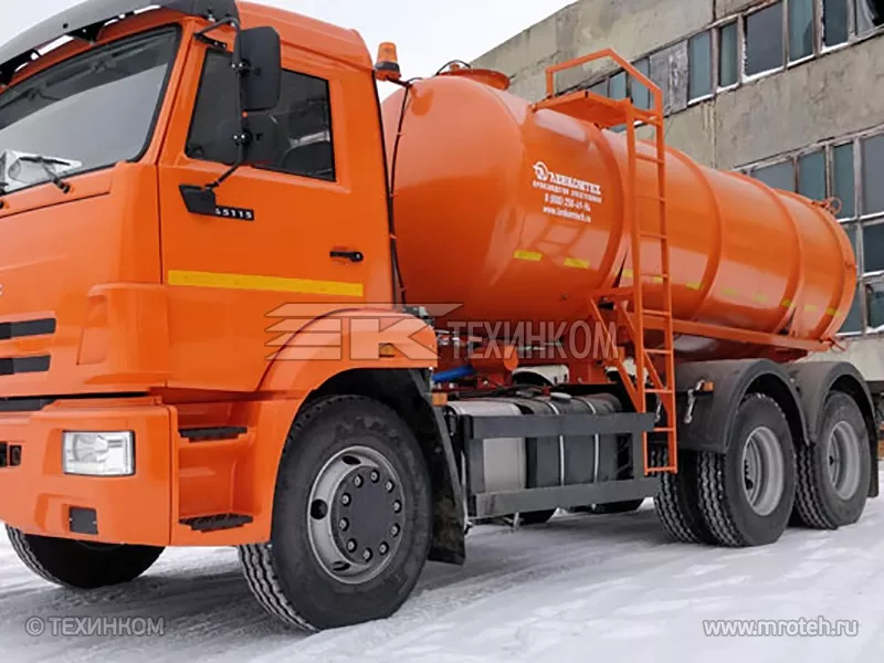 Машина вакуумная МВ-10 (КАМАЗ-65115)