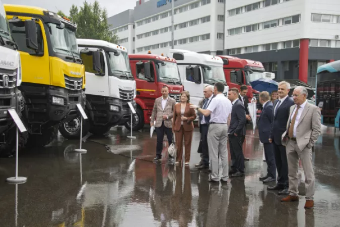 «КАМАЗ» посетили участники Всероссийского конкурса профмастерства