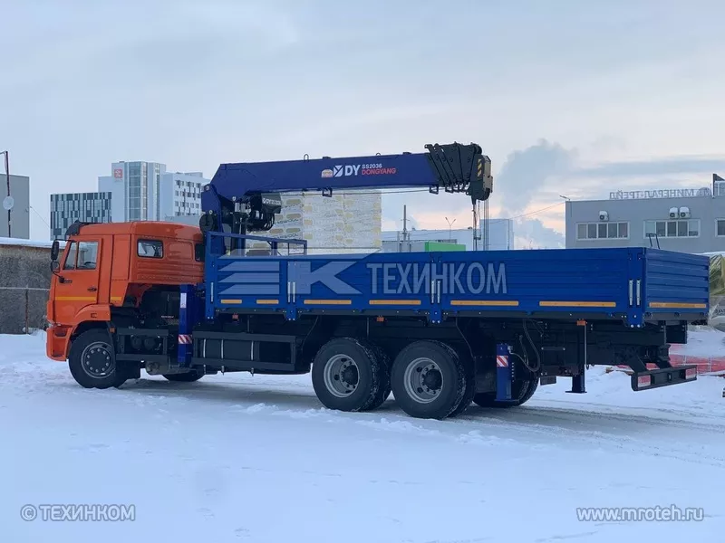 Кран-манипулятор Dong Yang SS2036  на базе КАМАЗ-65115