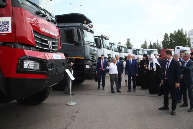 «КАМАЗ» посетил Патриарх Кирилл