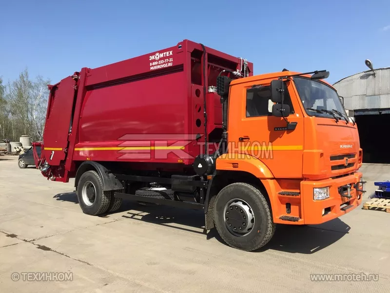 Мусоровоз МКЗ-50-15 на шасси КАМАЗ-53605