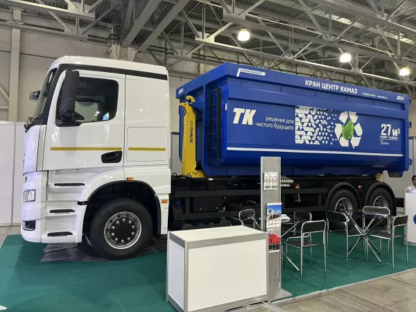 «Кран центр «КАМАЗ» на выставке WasteTech в Москве