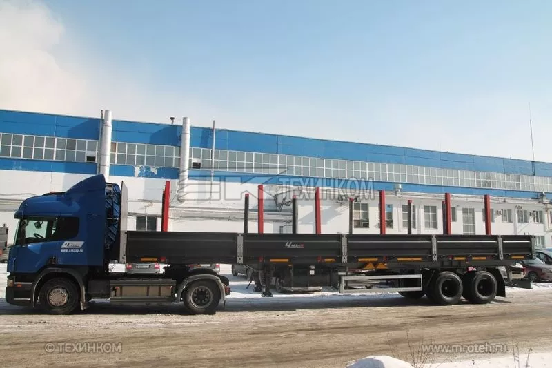 Бортовой полуприцеп ЧМЗАП-99062-038-Б35