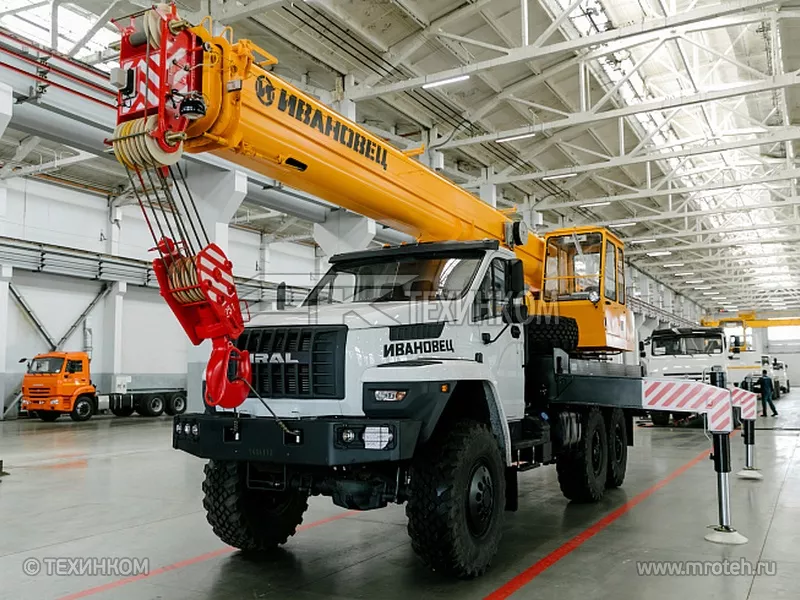Автокран ИВАНОВЕЦ КС-45717-4В