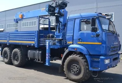 Кран-манипулятор Dong Yang SS1414 на базе КАМАЗ-43118