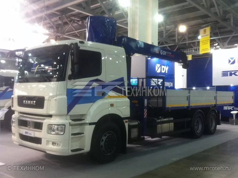 Кран-манипулятор Dong Yang SS1414 на базе КАМАЗ-65207