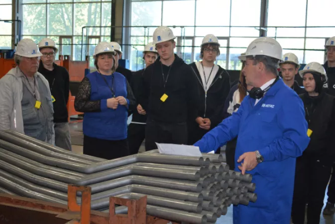 Студенты из Камбарки посетили «НЕФАЗ»