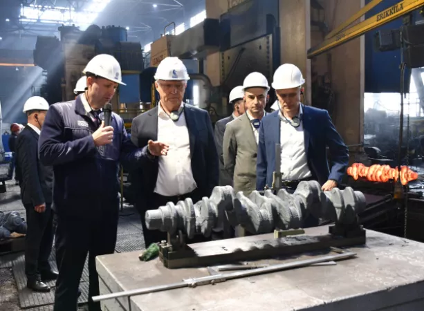 Сергей Когогин посетил кузнечный завод «КАМАЗа»