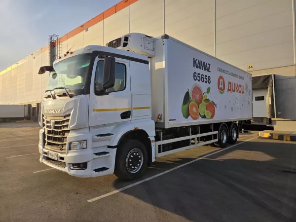 Компания «Дикси» успешно протестировала автомобиль КАМАЗ для ретейла