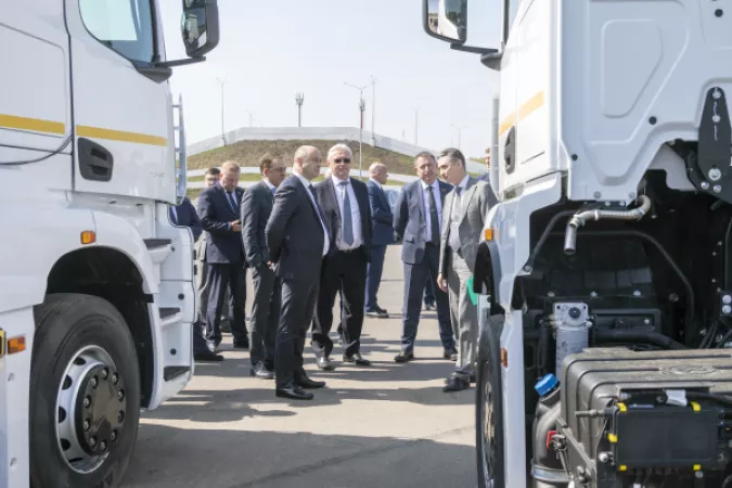 Белорусская делегация на «КАМАЗе»