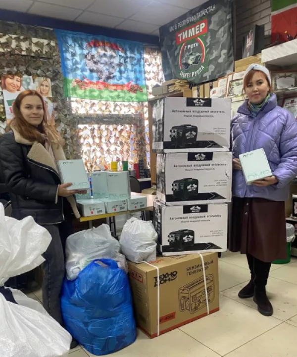 Камазовские волонтёры получили Благодарственное письмо мэра