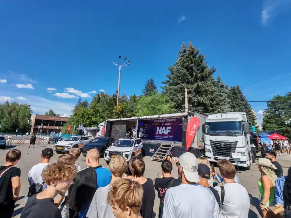 «КАМАЗ» на автомобильном фестивале North Auto Fest 15 в Казахстане