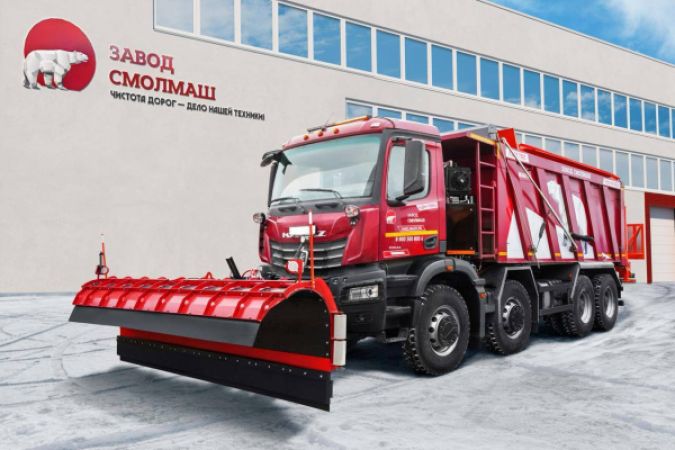 Выпущена новая модель КДМ на базе самосвала К5 КАМАЗ-65951